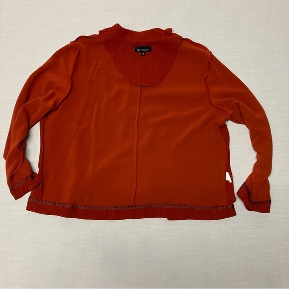 DE TAILLE | Burnt Orange Blazer Jacket- Size 1X - NWT - Picture 8 of 16